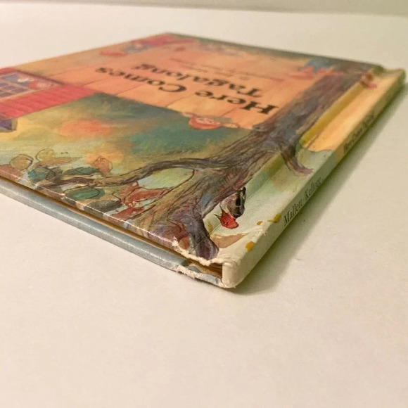 Vintage  1971 Here Comes Tagalong by Anne Mallet Steven Kellogg Hardcover Book - Picture 5 of 15